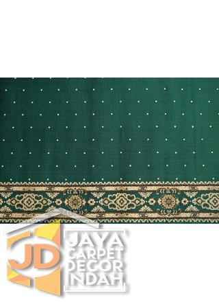 Karpet Sajadah NEW ZAMZAM Green Bintik 120x600, 120x1200, 120x1800, 120x2400, 120x3000